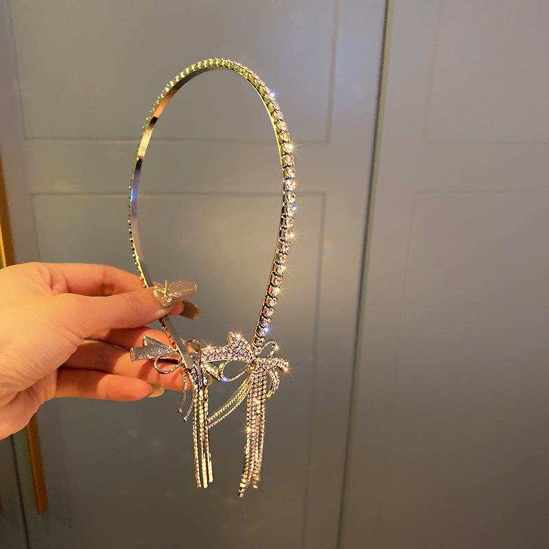 Circle Square Diamond-laid Headband Fashion Personality