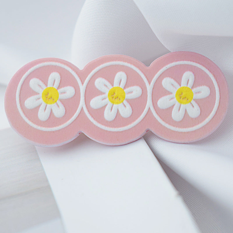 Fashion Tulip Flower Hairpin Female Scrub