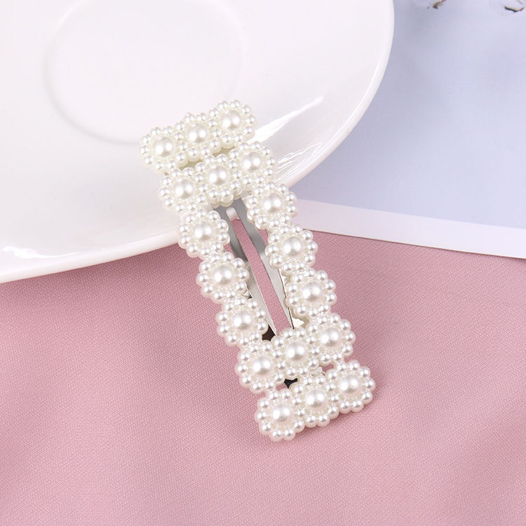 Pearl Hairpin Bangs Hair Jewelry Trend Lady Temperament