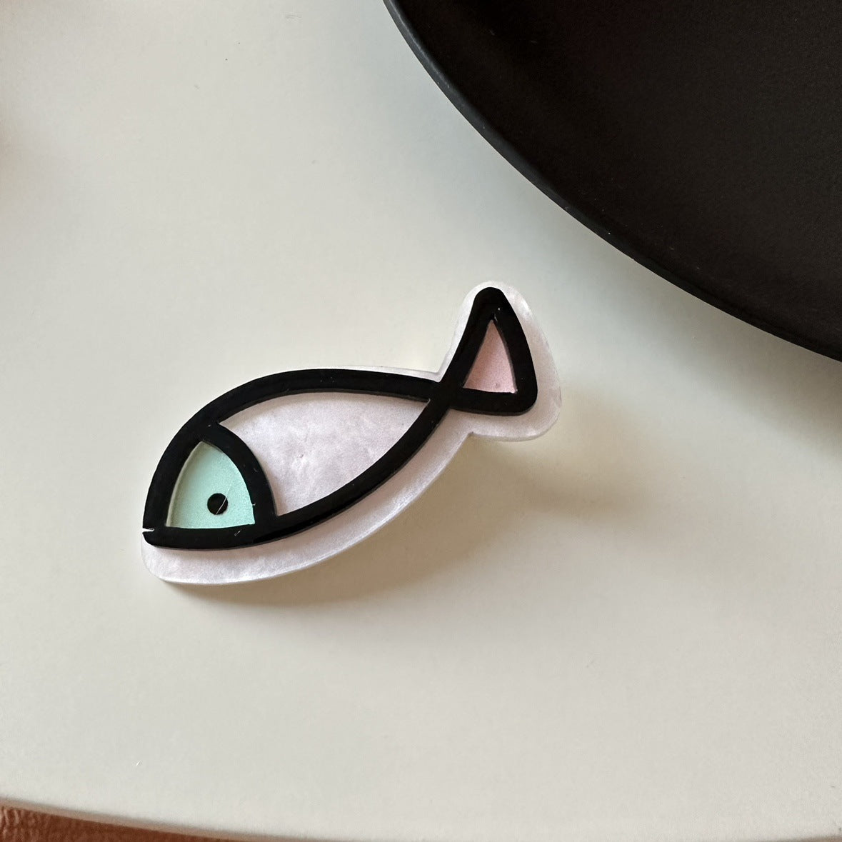 Cute Fish Barrettes Fishbone Hairpin Girl Bang Clip Broken Hair