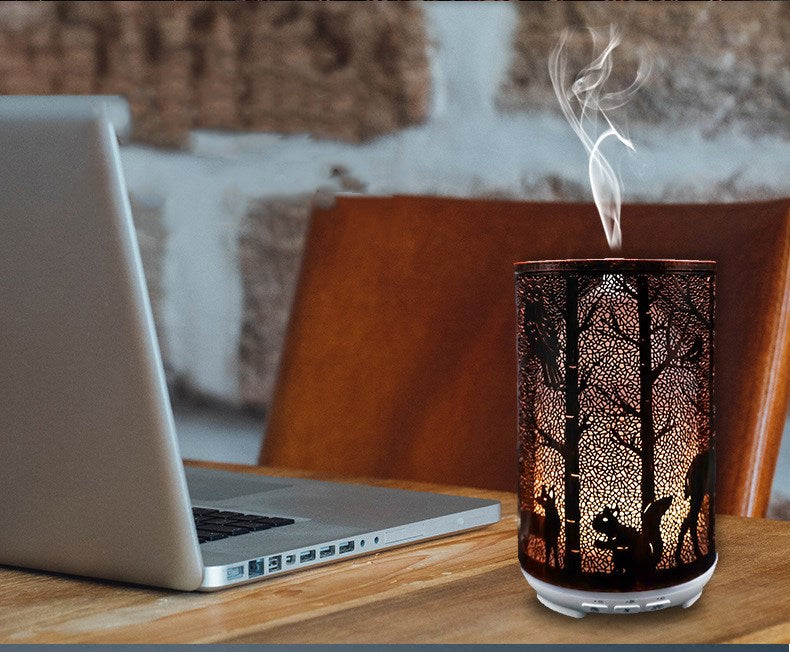 Night light humidifier