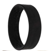 New Cross-border Silicone Hair Ring Foldable Environmentally Friendly Seamless Silicone Hair Ring Headdress