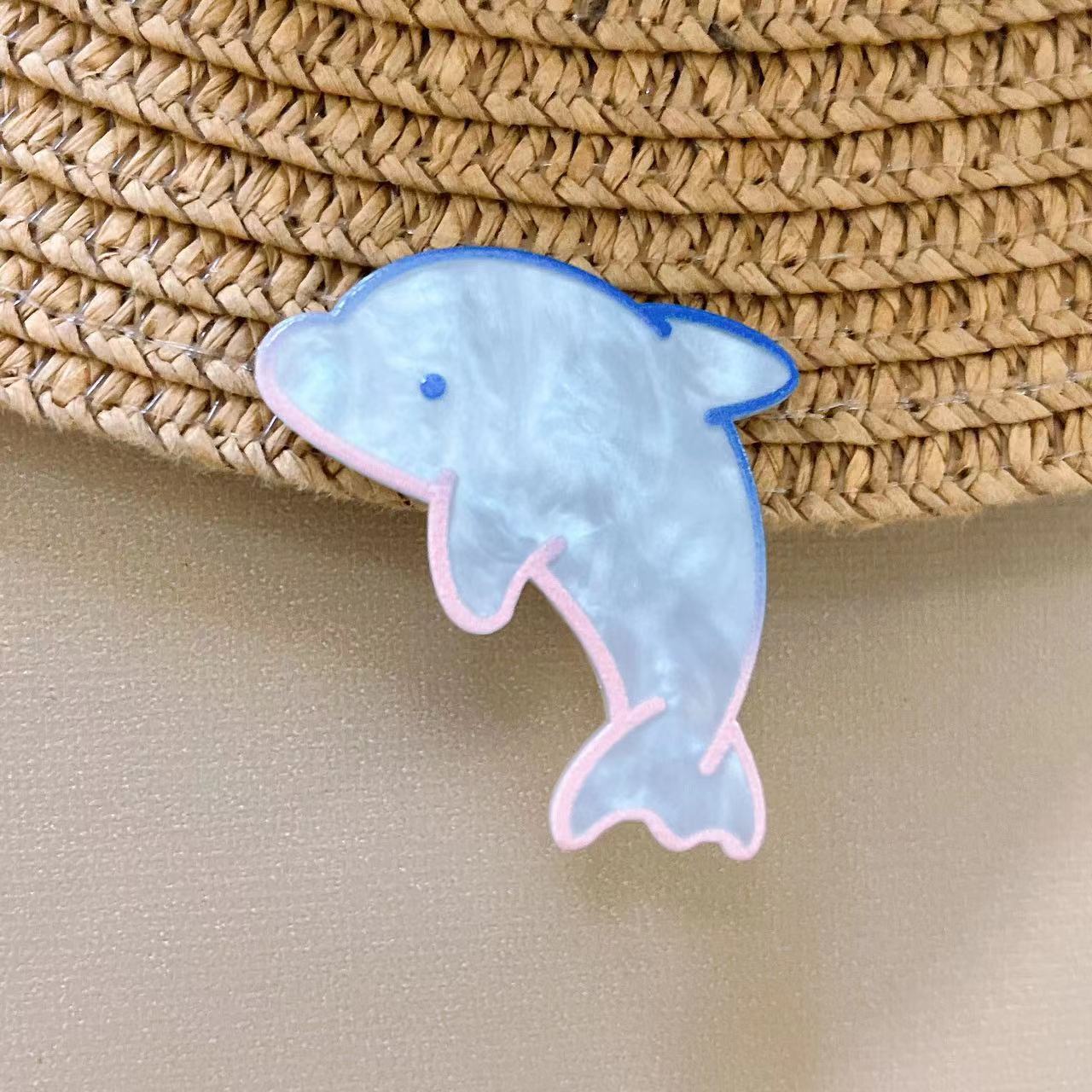 Cute Fish Barrettes Fishbone Hairpin Girl Bang Clip Broken Hair