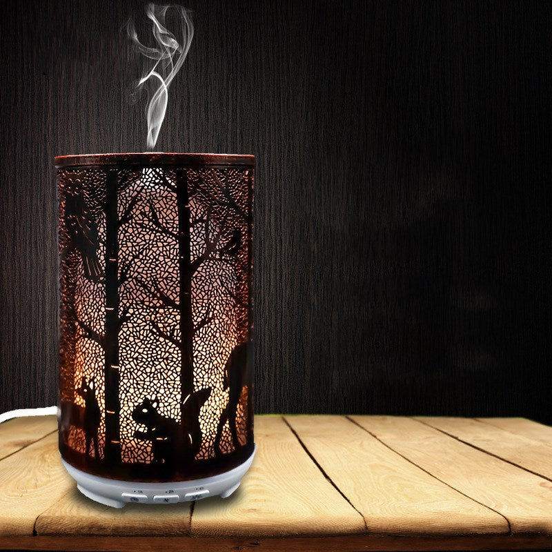 Night light humidifier