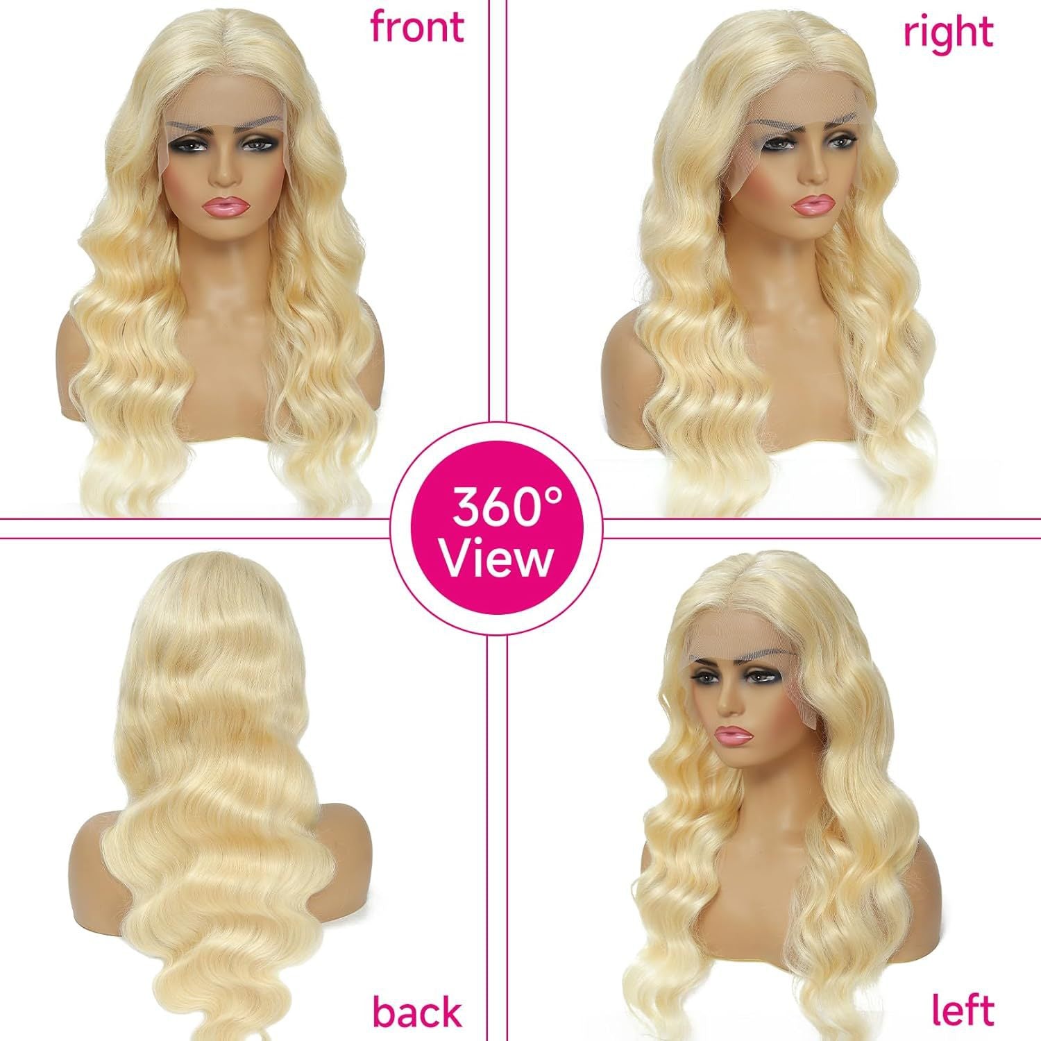 Women's Front Lace Synthetic Wigs