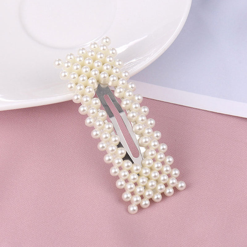 Pearl Hairpin Bangs Hair Jewelry Trend Lady Temperament