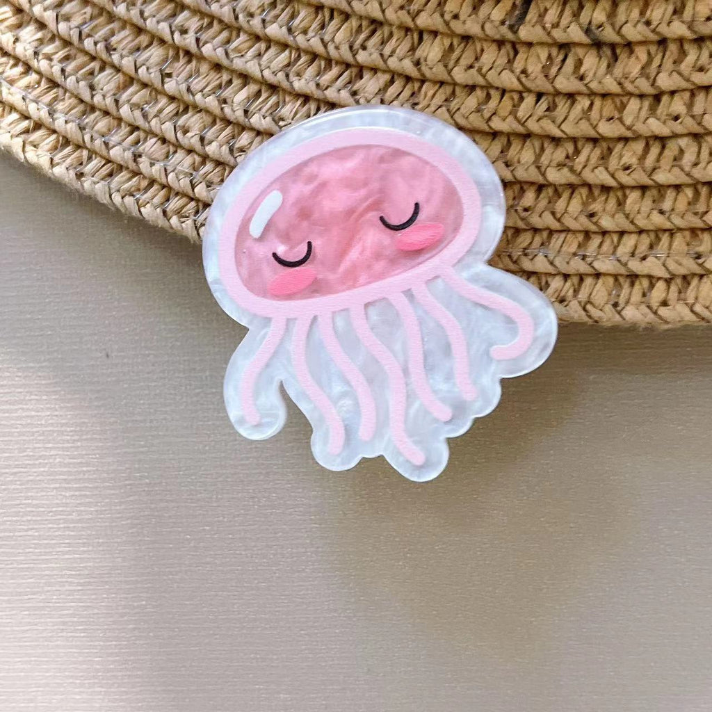 Cute Fish Barrettes Fishbone Hairpin Girl Bang Clip Broken Hair