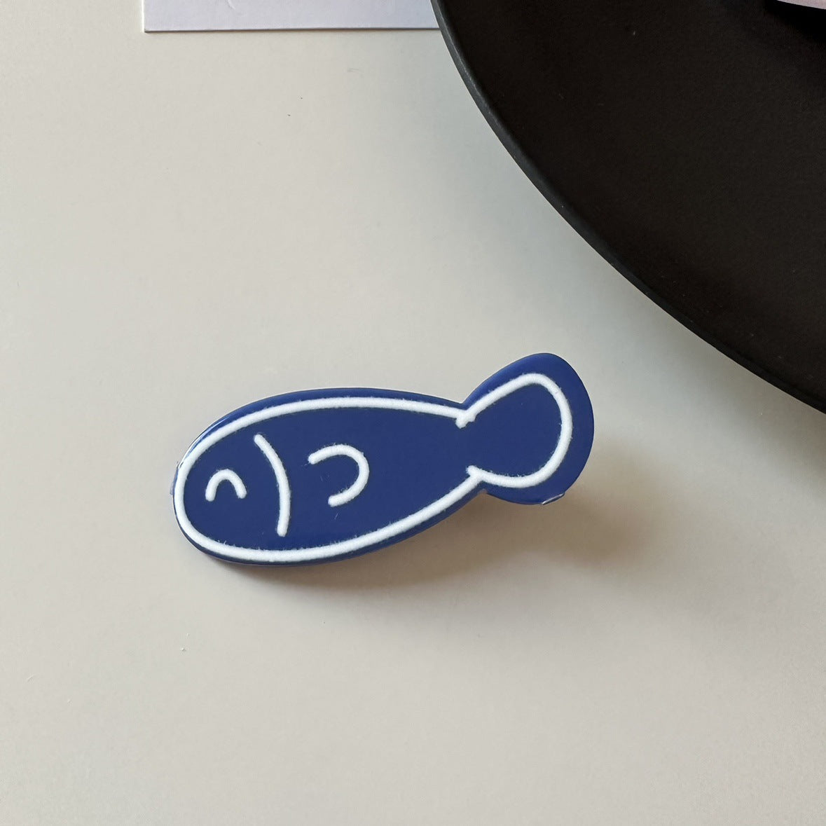 Cute Fish Barrettes Fishbone Hairpin Girl Bang Clip Broken Hair