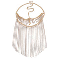 Punk Rhinestone Fringed Head Chains