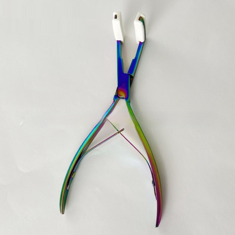 FOSHIO Stainless Steel Connection Multicolor Film Crimping Multifunction Pliers