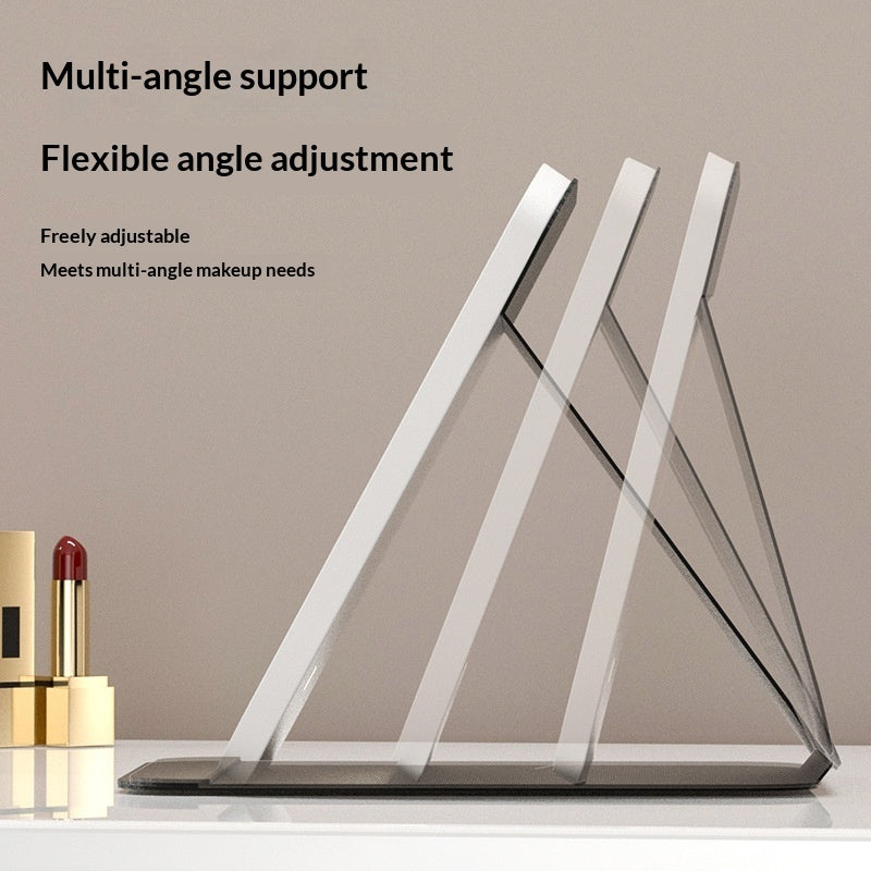 Portable Foldable LED Makeup Mirror With Built-in Lights