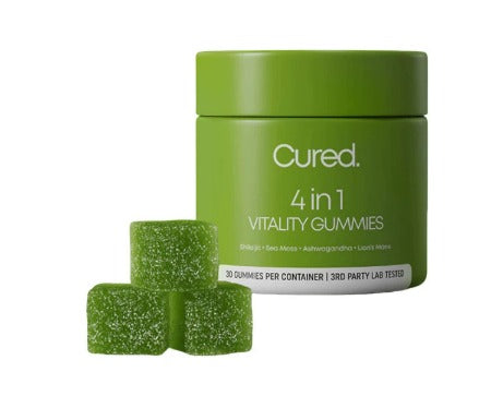 Cured 3 In 1 Gummies Cured Shilajit Gummies For Men