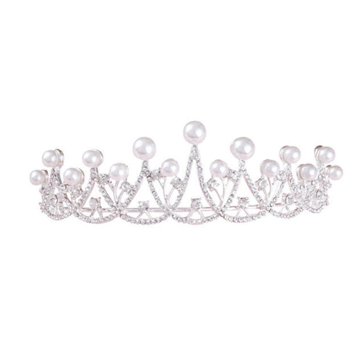 Fashion Pearl Bridal Tiara Crown Wedding Jewelry