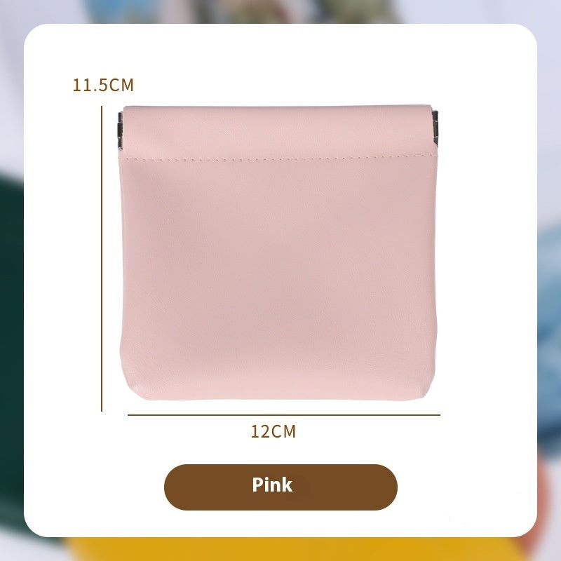 Storage Bag Lipstick Cosmetic Bag Mini Charger Automatic Closing