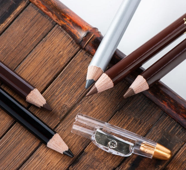 Eyeliner Eyebrow Pencil Beard And Beard Pencil With Sharpener