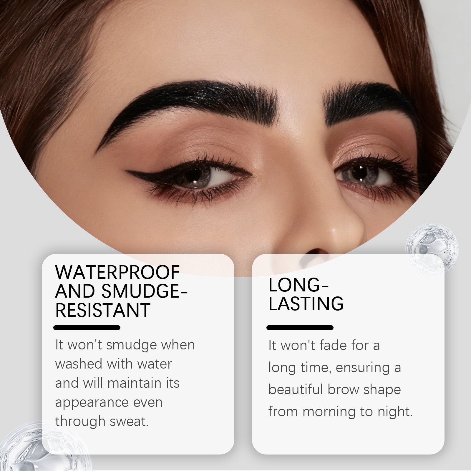 Double-ended Long-lasting Color-enhancing Eyebrow Pencil