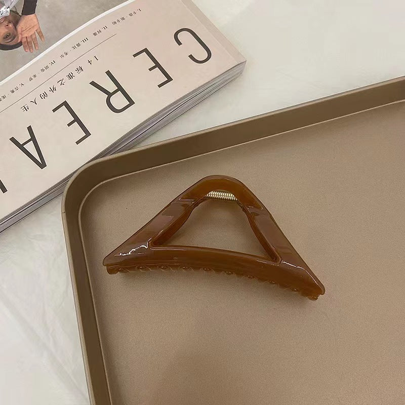 Fashionable Hollow Plate With Shark Clip