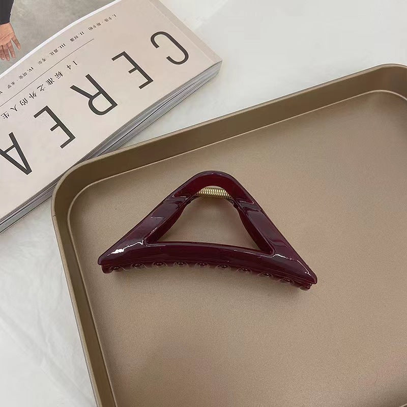 Fashionable Hollow Plate With Shark Clip