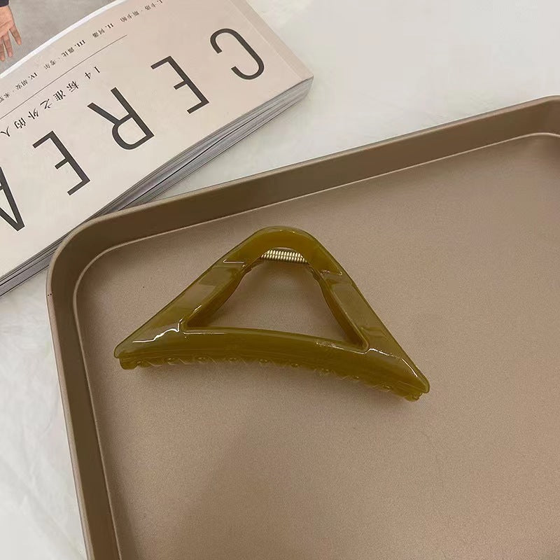 Fashionable Hollow Plate With Shark Clip