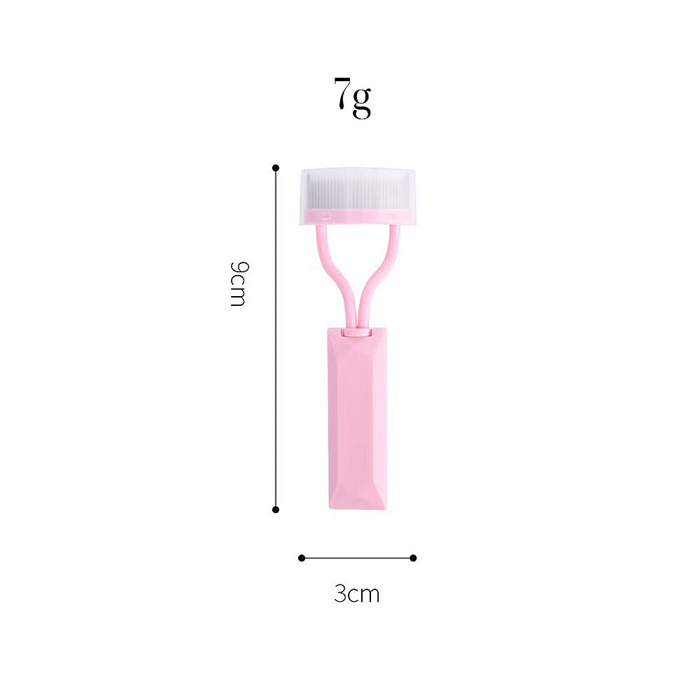 Portable Semi-arc Stainless Steel Needle Eyelash Brush