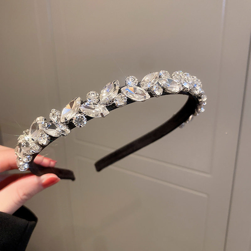 Circle Square Diamond-laid Headband Fashion Personality