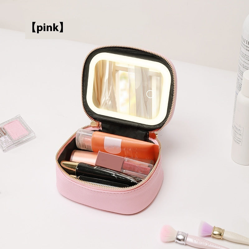 Cosmetic Bag Portable With LED Light