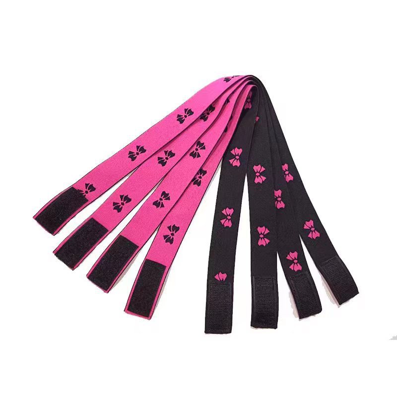 Rose Red Fixing Band Wig Edge Velcro Adjustable Non-slip Headband