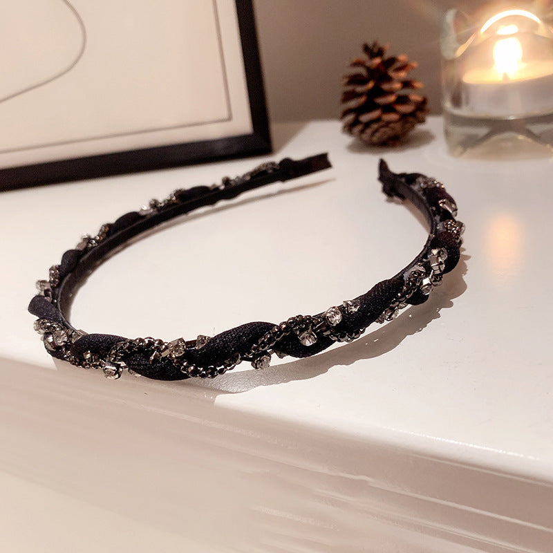 Circle Square Diamond-laid Headband Fashion Personality