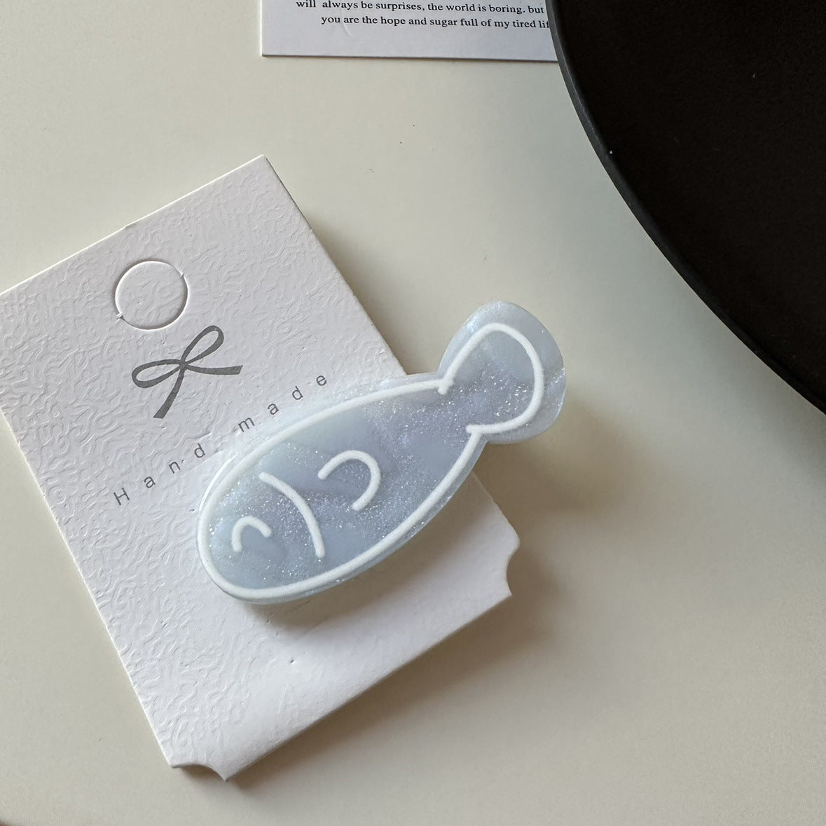 Cute Fish Barrettes Fishbone Hairpin Girl Bang Clip Broken Hair